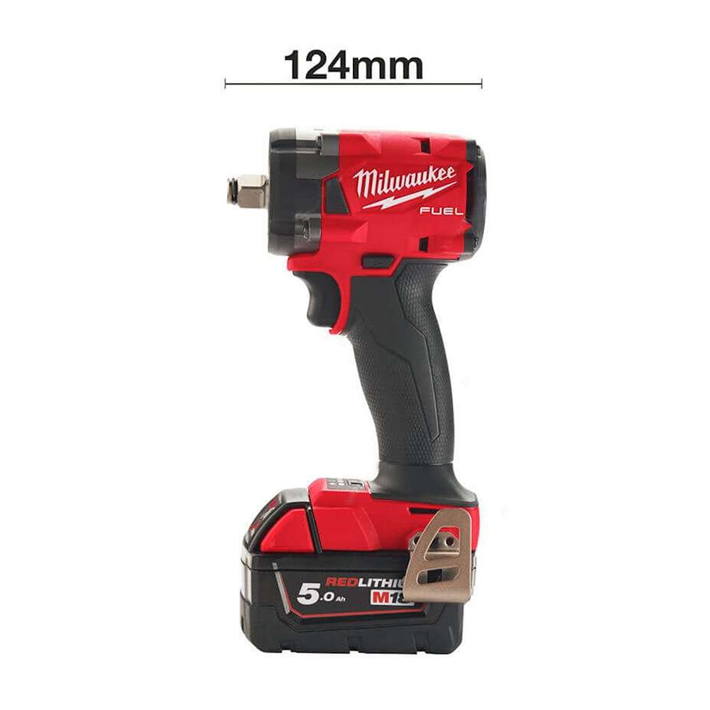 Milwaukee M18FIW2F12-0X M18 Fuel 1/2'' Cordless Compact Impact Wrench with Friction Ring 3