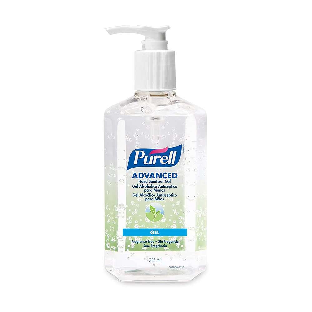 معقم يدين جل شفاف متطور من (Purell) حجم (354ML)  0