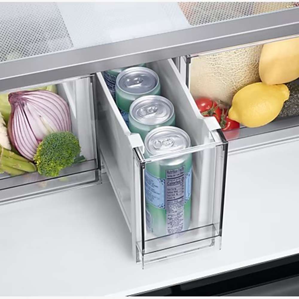 Samsung 772Ltr French Door Refrigerator with Beverage CenterCustomizable Design - RF85A92W1AP 3