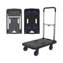 Liberti Compact Foldable Platform Hand Truck Trolley With Brakes 136KG 4-Inch Wheels FW-99F 4