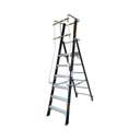 Liberti 5 Steps FRP Hulk Ladder With Platform And Hand Rail 1.83 M (6 FT) Height 170 KG P5406H 0