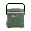 Igloo Ecocool Latitude 16 Roller Cooler Vintage Green 1