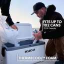 Igloo Latitude Marine Ultra 70 Cooler Box White / Moonscape Gray 6