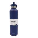 Moya Coral Reef 1L Insulated Sustainable Water Bottle Navy 0