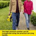 Karcher K 2 Horizontal Pressure Washer 110 bar 1400 W Home & Garden Duty, Compact Lightweight Power Washer 6
