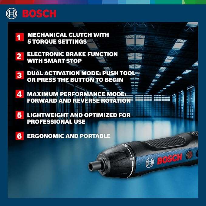 Bosch Go 2 Professional Cordless Screwdriver 8