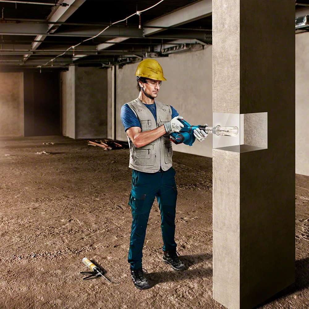 المنفاخ اللاسلكي الاحترافي بوش (Bosch) يعمل ببطارية ليثيوم أيون (18V) سلسلة (GBI 18V-120) موديل (06019F5100) 7