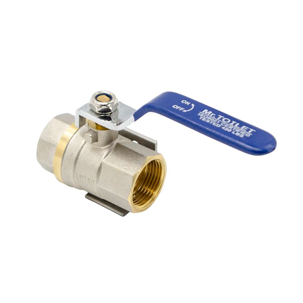 3/4" Chrome Plated Ball Valve 0