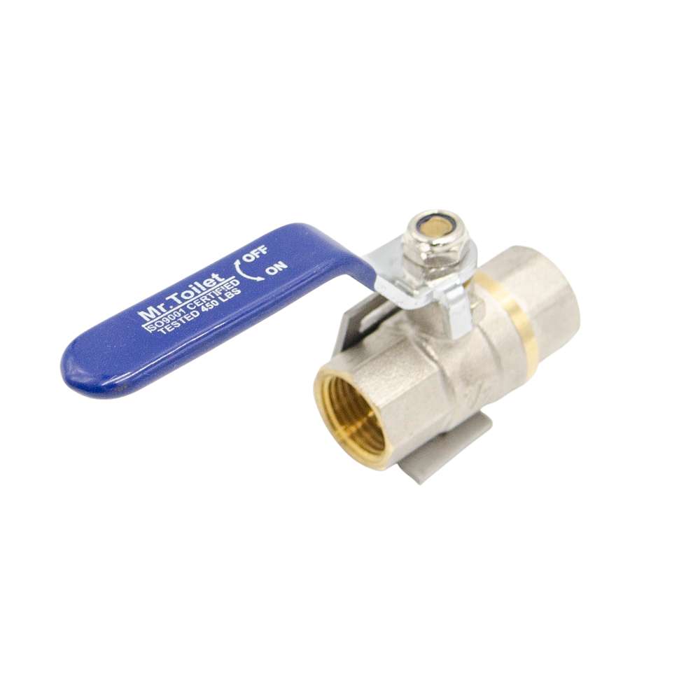 1/2" Chrome Plated Ball Valve 0