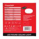 PowerSafe Round LED Ceiling Light 18W Daylight PSLEDR CL18 DL 3