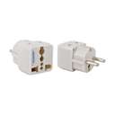 Terminator Travel Adaptor With Schuko Plug at Back and 2RP Plug Socket On Top TL 35 0