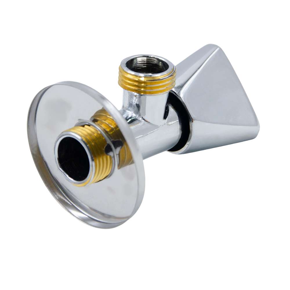 1/2" Chrome Plated Angle Valve 1