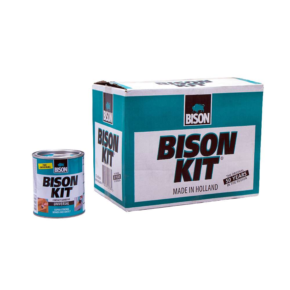 Bison Super Strong Universal Contact Adhesive Kit 650ML 1