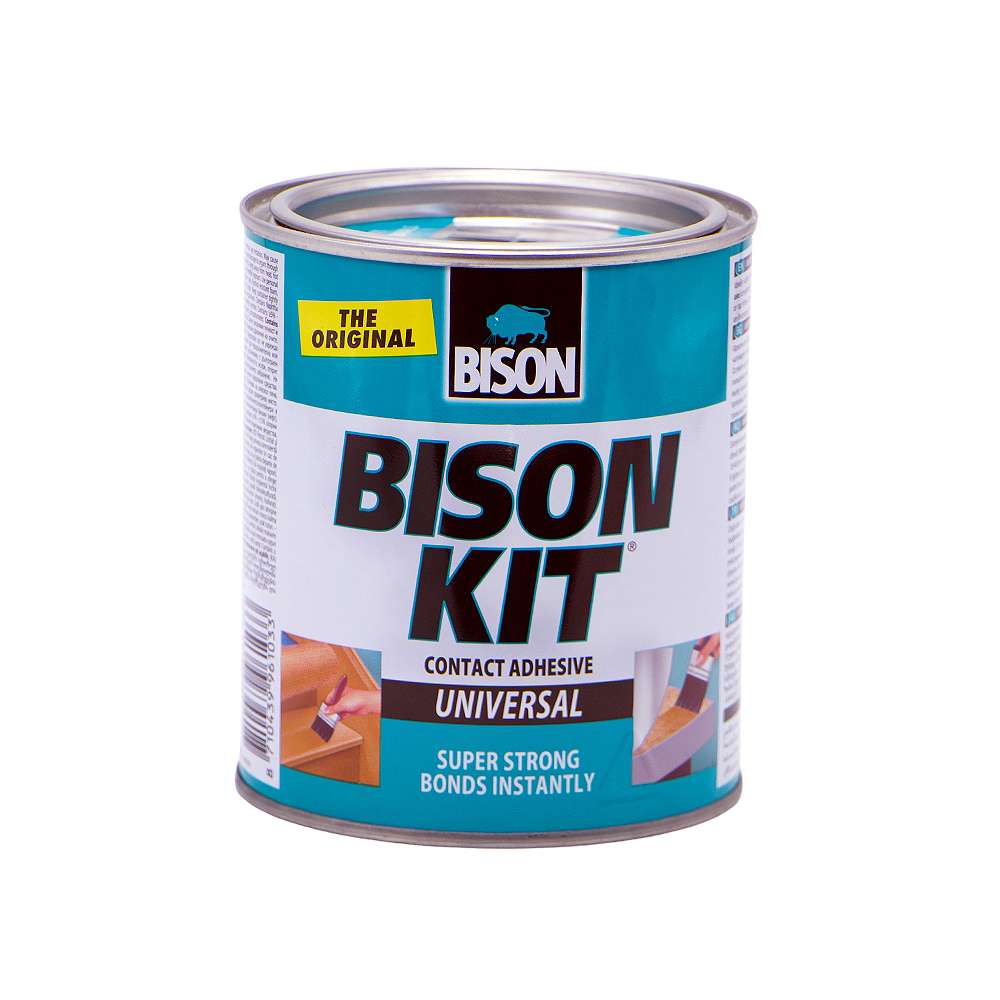 Bison Super Strong Universal Contact Adhesive Kit 650ML 0