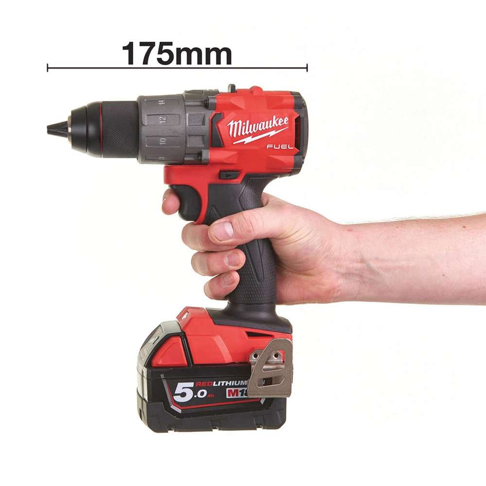 Milwaukee M18FPD2-0X M18 Fuel Cordless Fuel Percussion Drill 8