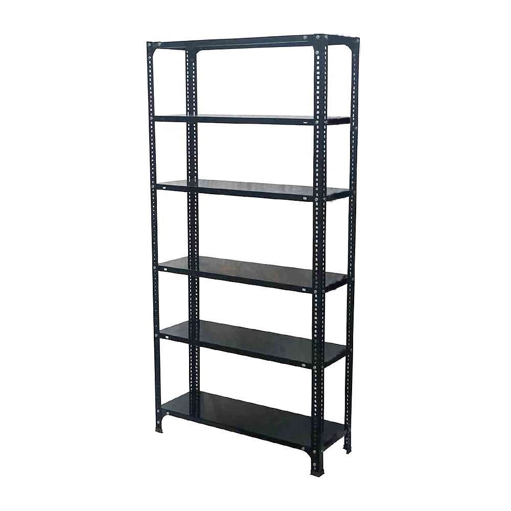 AST Slotted Angle Shelving 6 Shelves 80 Kg/Level HR Steel Powder Coated 1