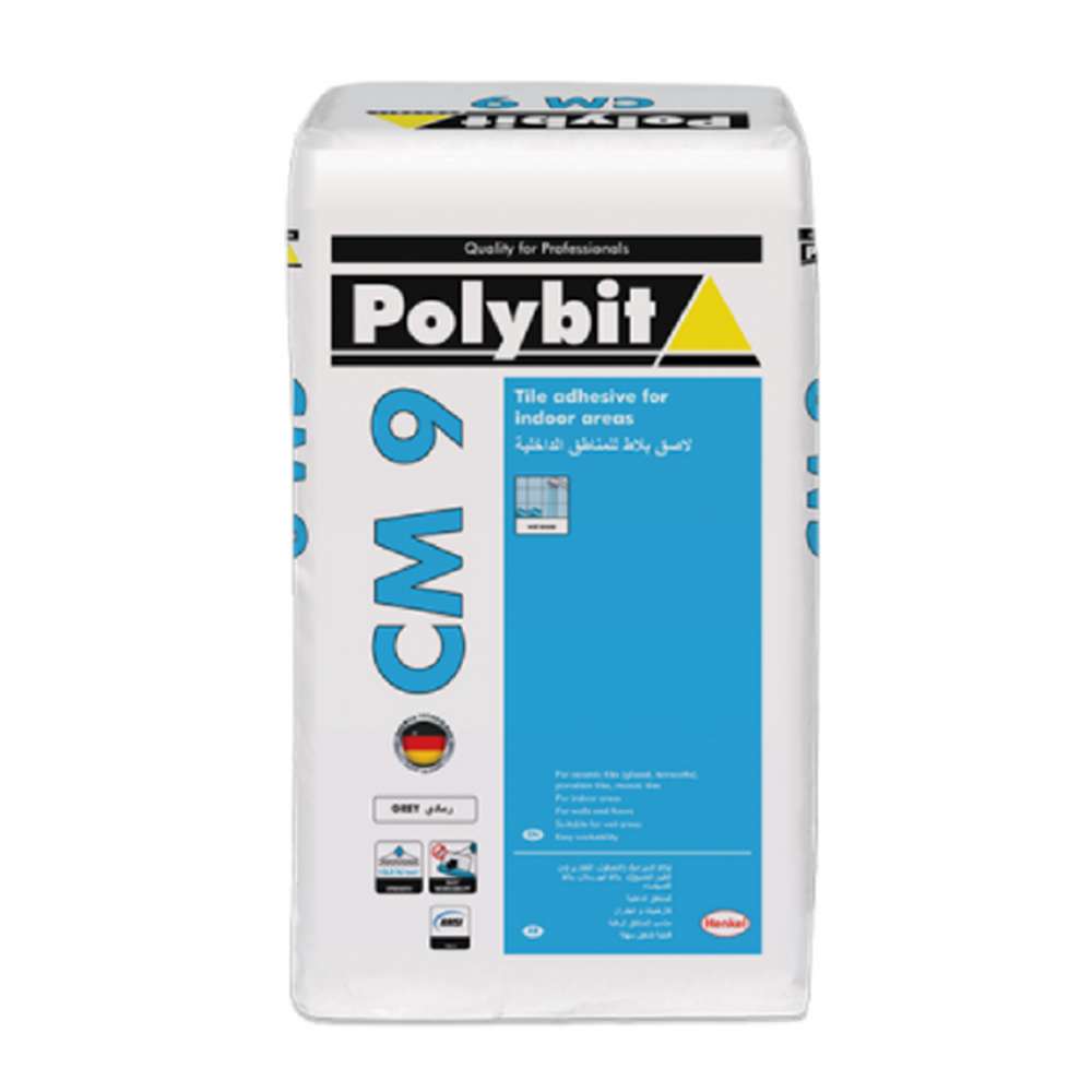 Henkel Polybit CM9 Tile Adhesive 20Kg White 0