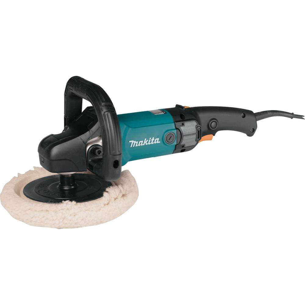 Makita 9237CB Polisher 7" 1200W 180mm Disc Diameter Variable Speed 0