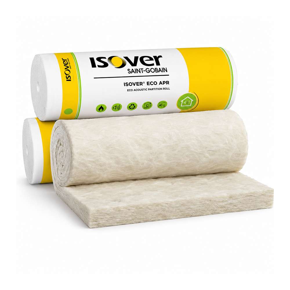 Isover Eco Acoustic Partition Roll 25mm 16kg/m³ Sound Absorption Insulation