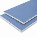 Gyproc SoundBloc MR Plaster Board 12.5 x 1200 x 2400 T/E Edge Blue Face Green Reverse, Acoustic & Moisture Resistant 1