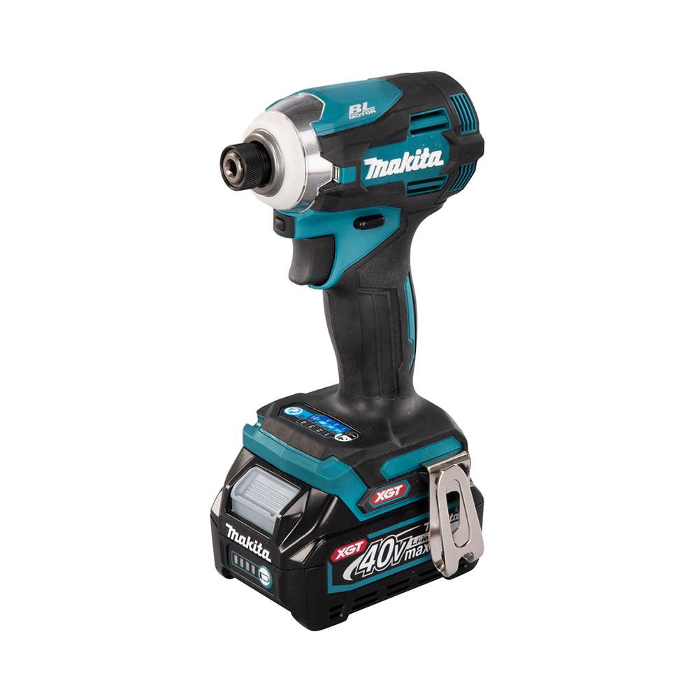 Makita TD001GM201 40V Max Cordless Impact Driver 1/4" 220Nm 3900RPM