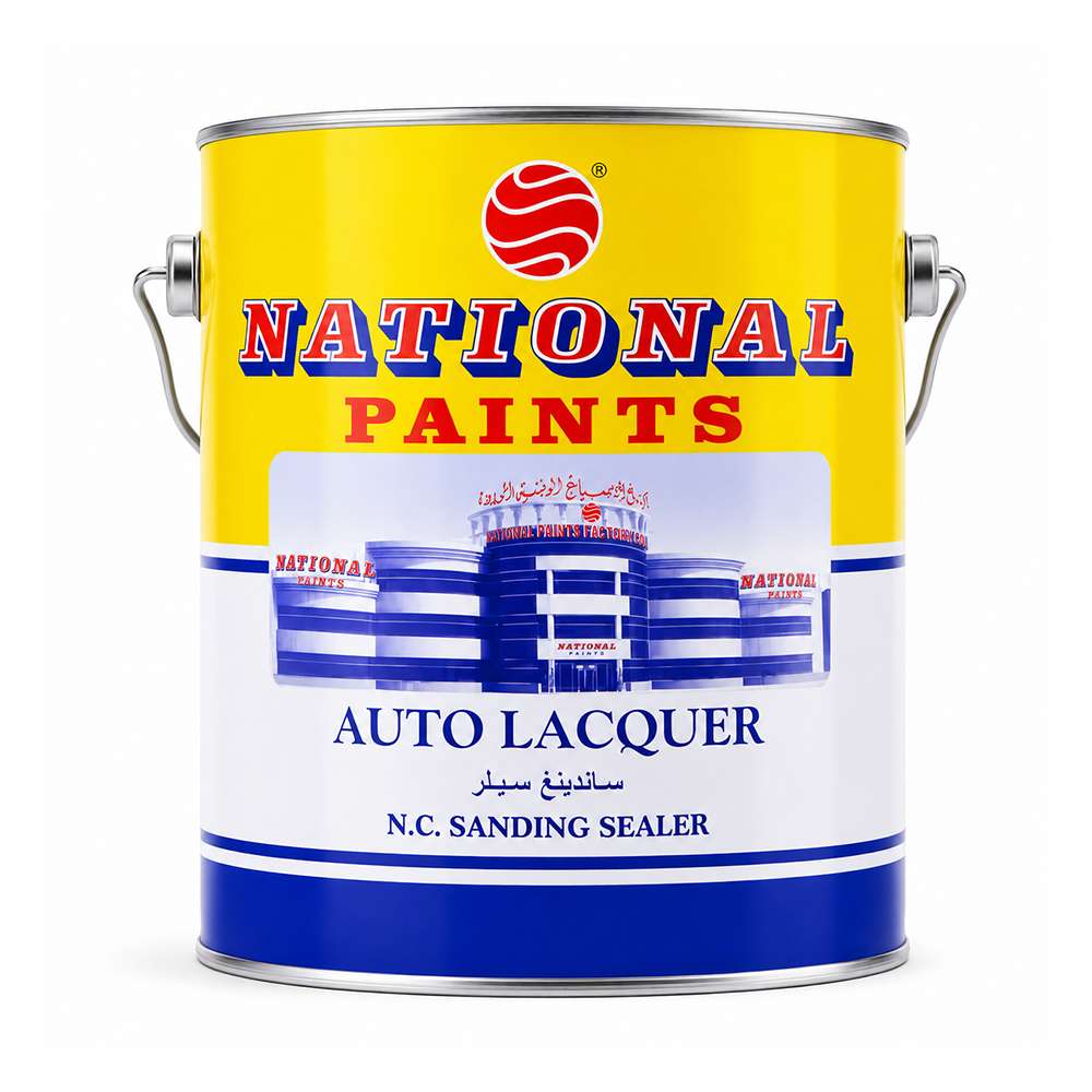National Paints N.C. Sanding Sealer 3.6L for Medium-Size Wood & Metal Projects