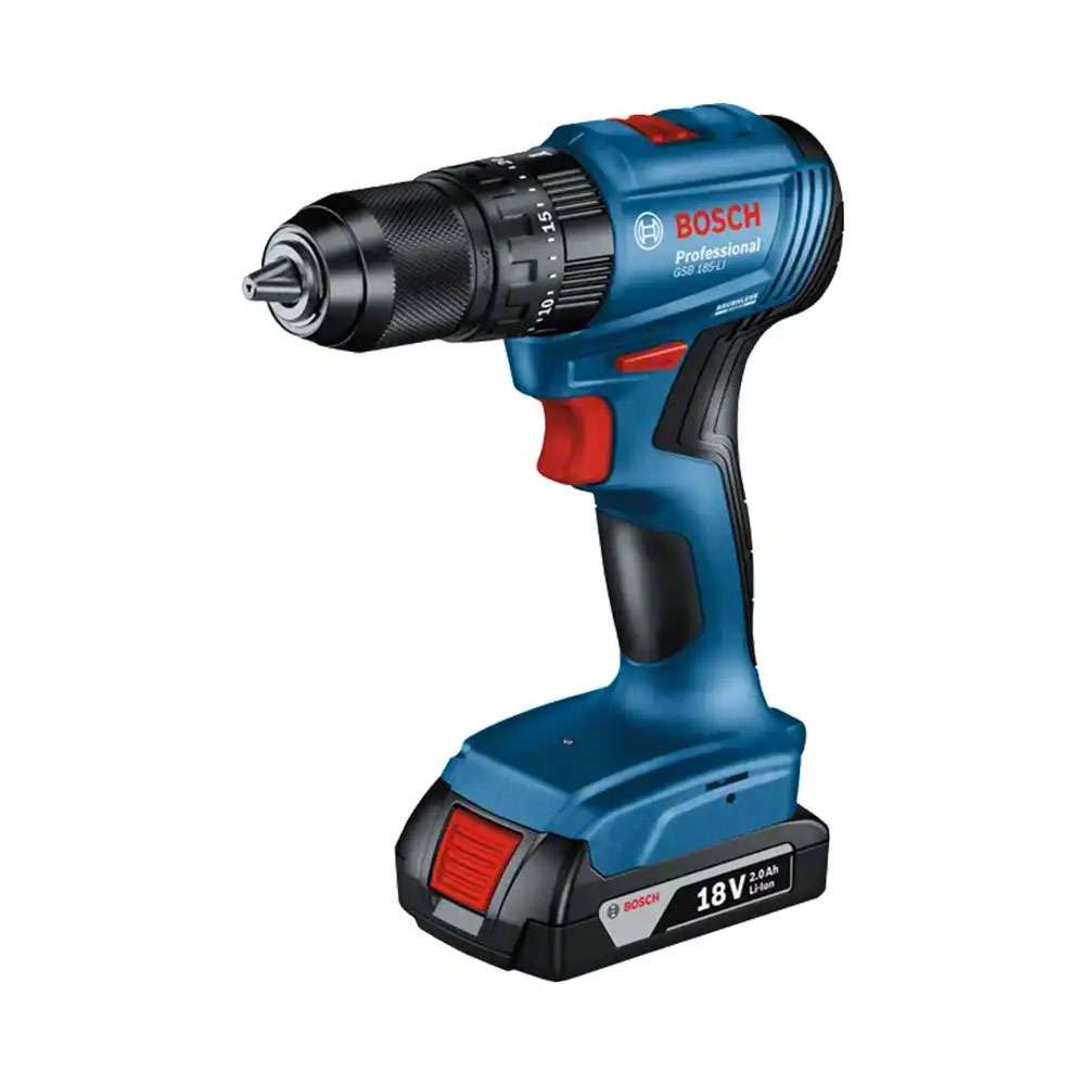 Bosch GSB 185-2x2.0 Ah GAL 18V-20 Professional LI Impact Drill