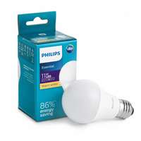 Philips Essential LED Bulb 11W 3000K 230V E27 A60 (1PF/12UAE)
