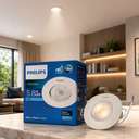 Philips LED Spotlight 5.8W 6500K 220-240V SL052 Round 70mm WV White 5