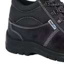 Vaultex SG6 High Ankle Safety Shoes, Slip Resistant, Oil Resistant, Black, 38 1
