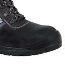Vaultex SG6 High Ankle Safety Shoes, Slip Resistant, Oil Resistant, Black, 38 3