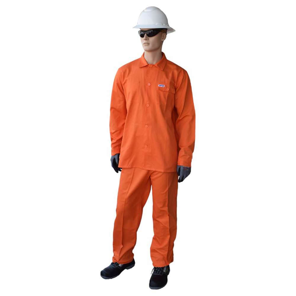 Ameriza Best 100% Premium Cotton Pant & Shirt, 210GSM, Orange 0