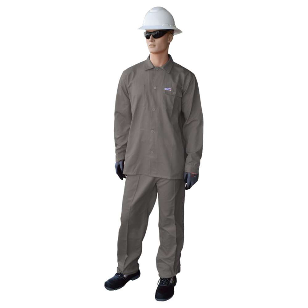 Ameriza Best 100% Premium Cotton Pant & Shirt, 210GSM, Grey, Medium 0