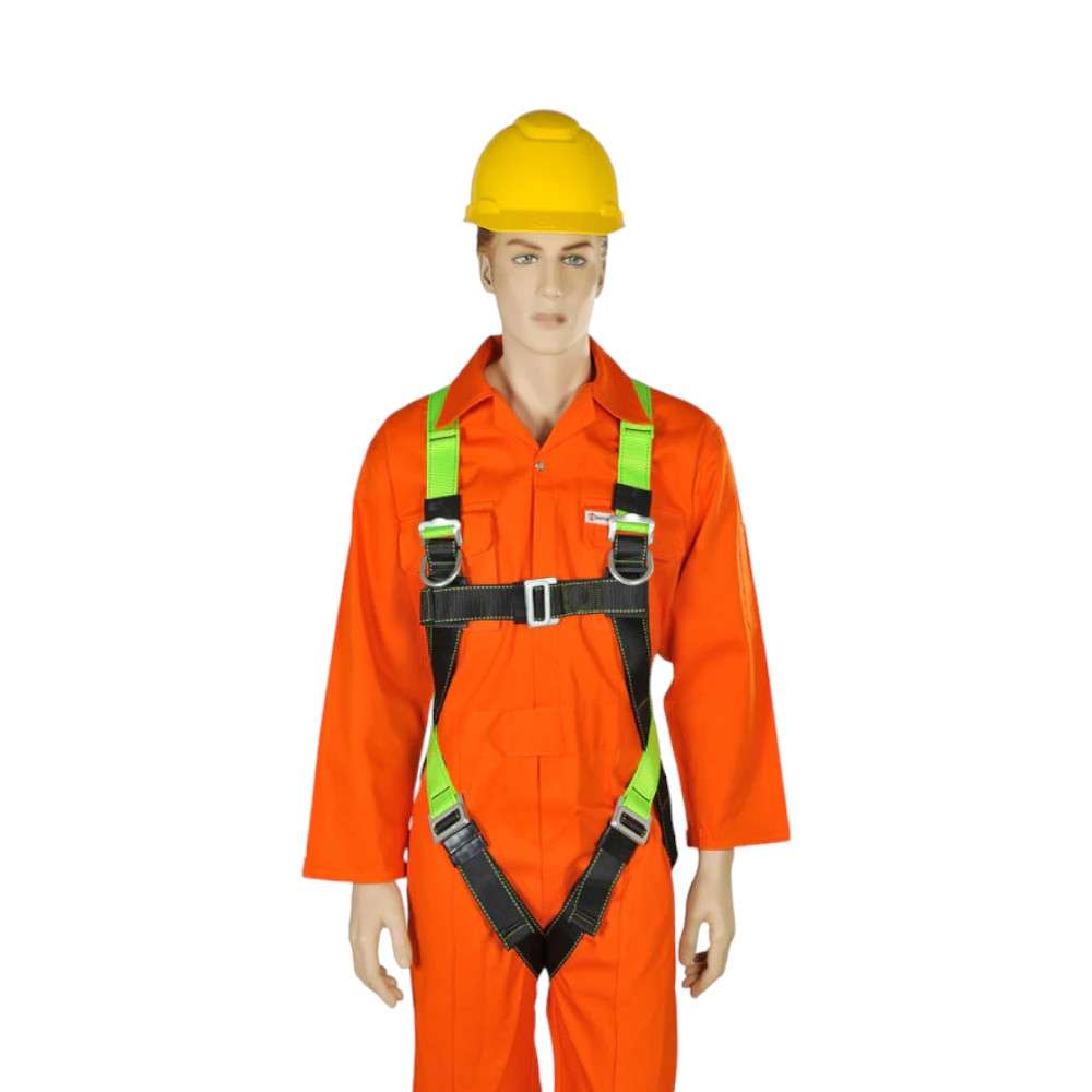 Ameriza Vertex Full Body Harness, Green/Black, Size Universal