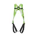 JECH JE1069A Full Body Safety Harness, 45mm Polyester with D Ring , Green/Black 0