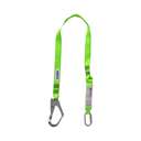Ameriza Vertex Webbing U Type Lanyard with Shock Absorber, 1.8m, Green 0