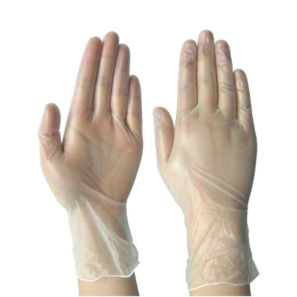 Ameriza Powder free HDPE transparent Gloves, 100Pcs/pack 0