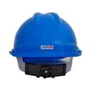 Ameriza Guard Ventilated Safety Helmet with Ratchet Suspension, Blue 3