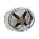 Ameriza Guard Ventilated Safety Helmet with Ratchet Suspension, White 3
