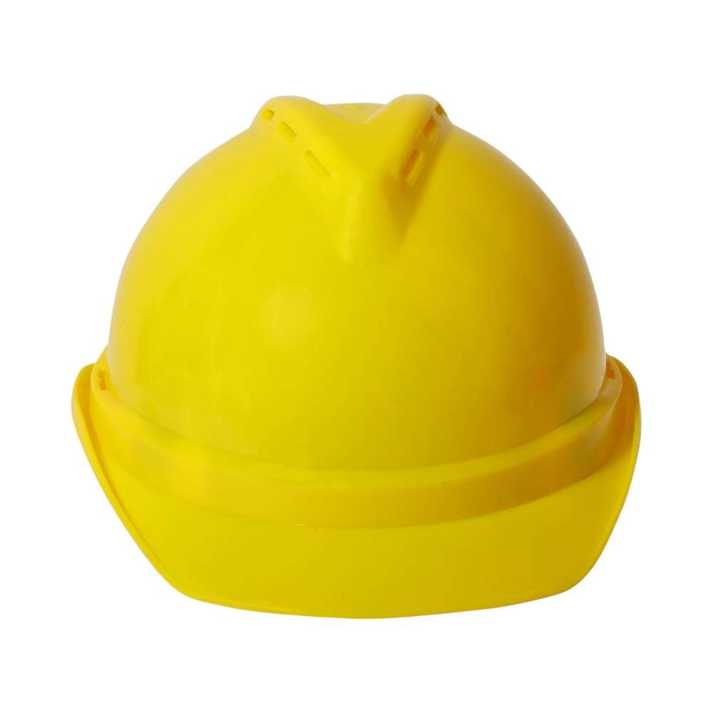 Ameriza Guard Ventilated Safety Helmet with Ratchet Suspension, Yellow 1