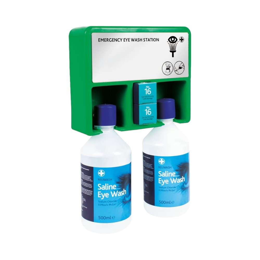 Reliance Reliwash 906, Double Eye Wash Station Set 1