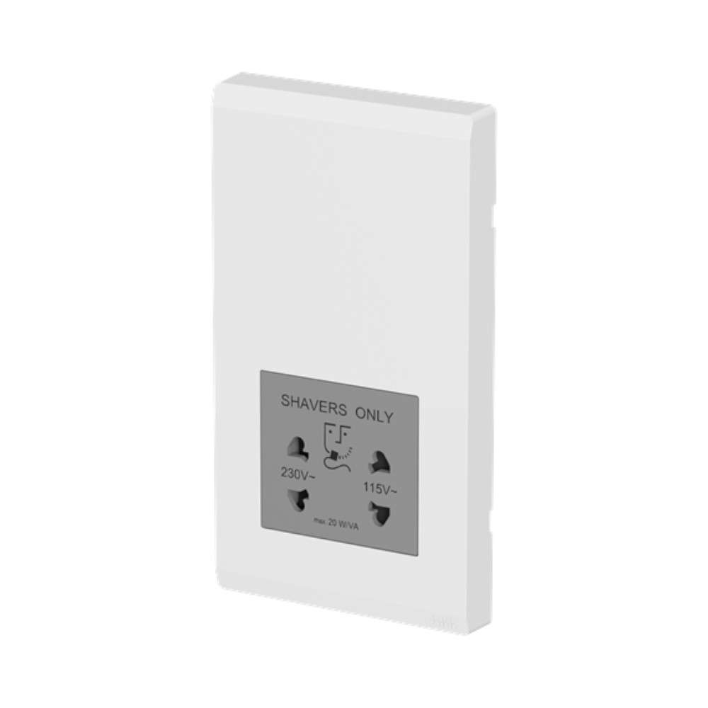 ABB Shaver Socket, Inora BL401,White 1