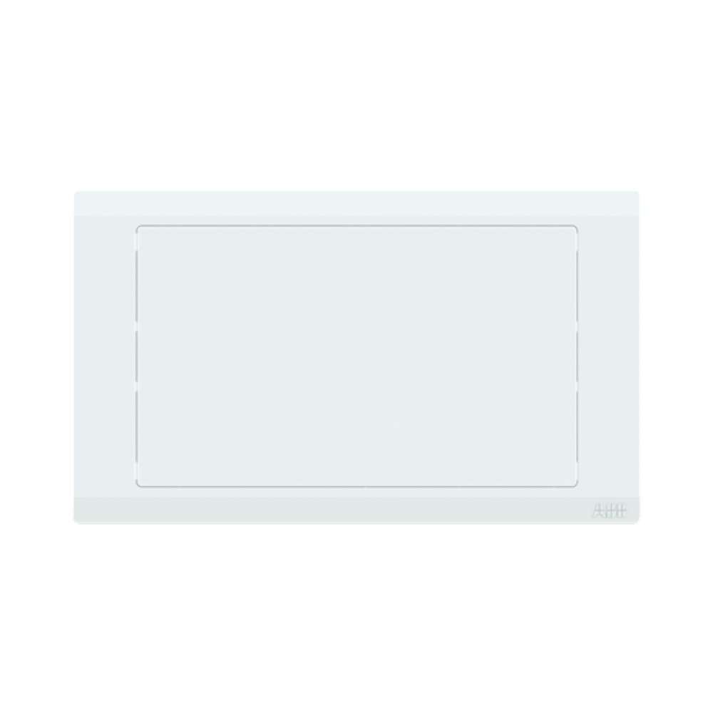 ABB 2 Gang Blank Plate, Inora BL505, White 0