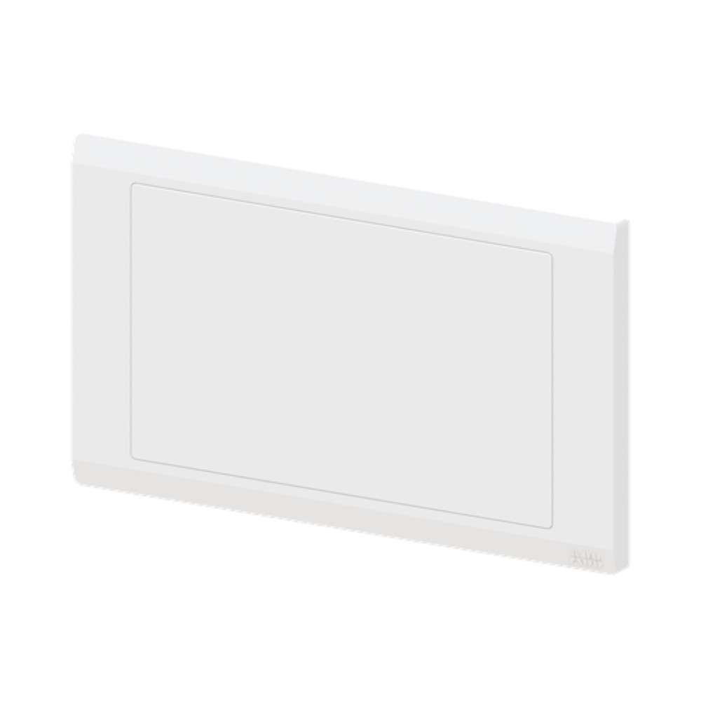 ABB 2 Gang Blank Plate, Inora BL505, White 1