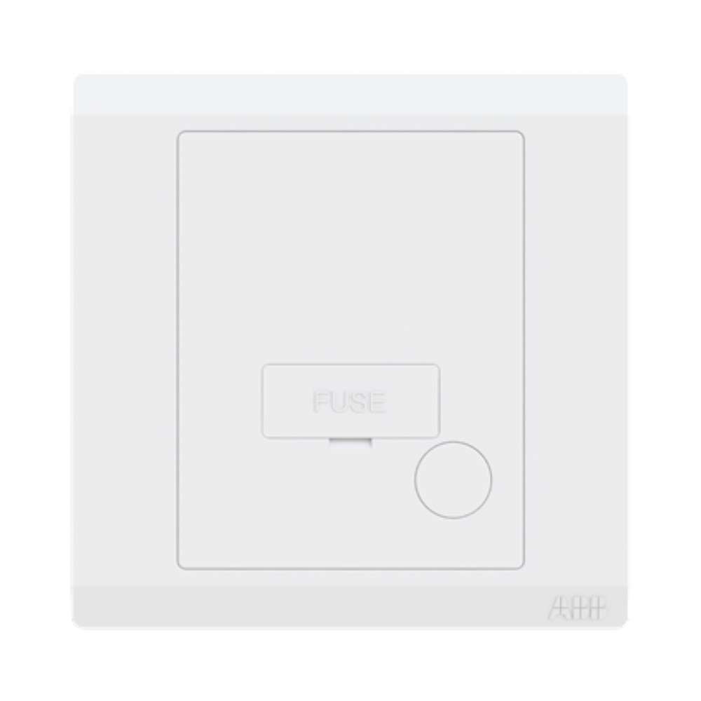 ABB 13Amp Fuse Connection Unswitched, Inora BL506, White 0