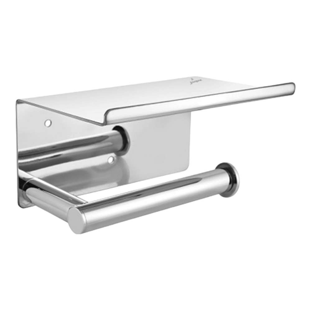 Jaquar (ACN-CHR-1157) Toilet Paper Holder With Shelf - Chrome 0