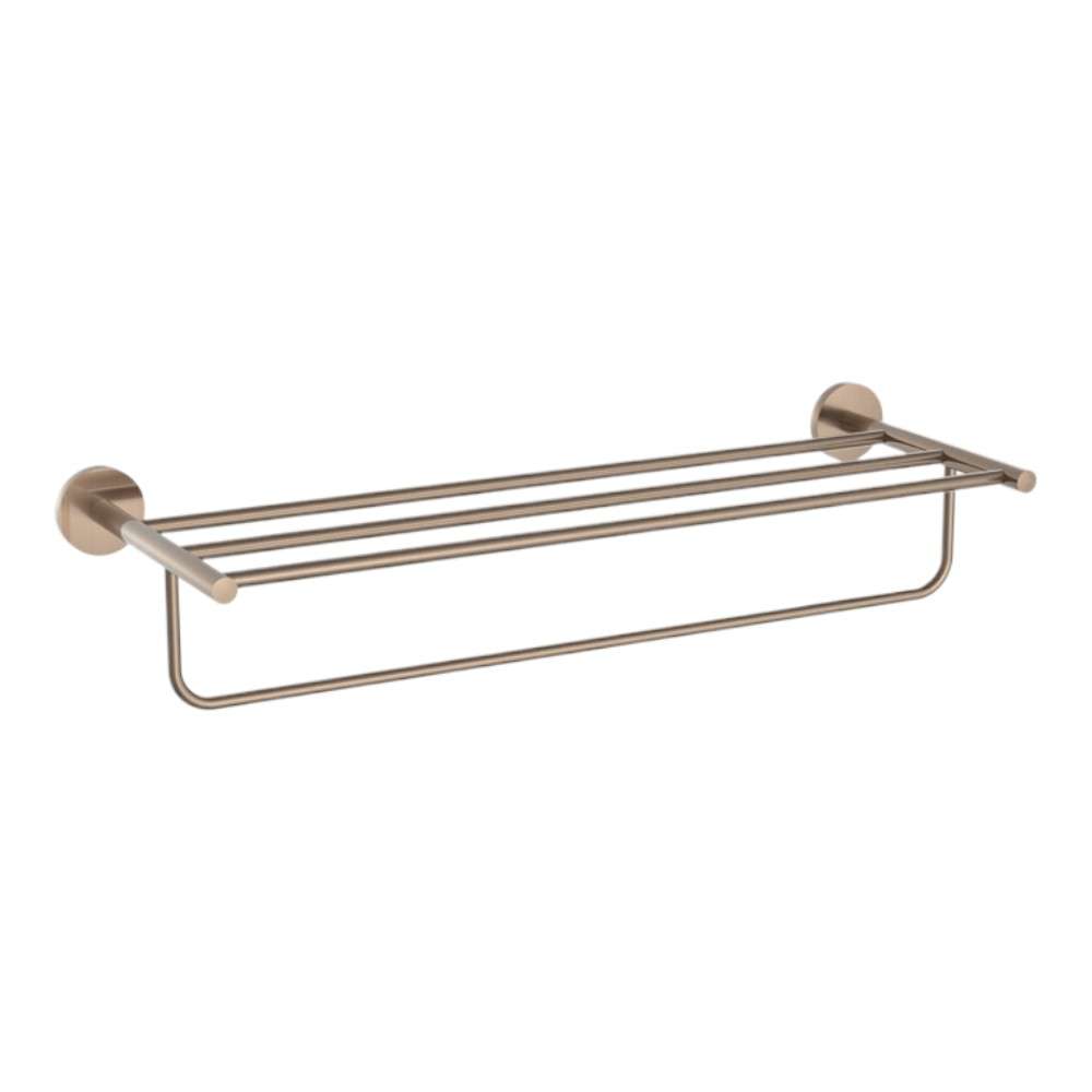 Jaquar 600 mm Stainless Steel Towel Shelf with Lower Hangers 5