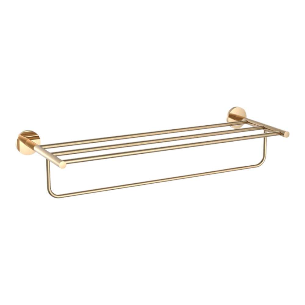 Jaquar 600 mm Stainless Steel Towel Shelf with Lower Hangers 6