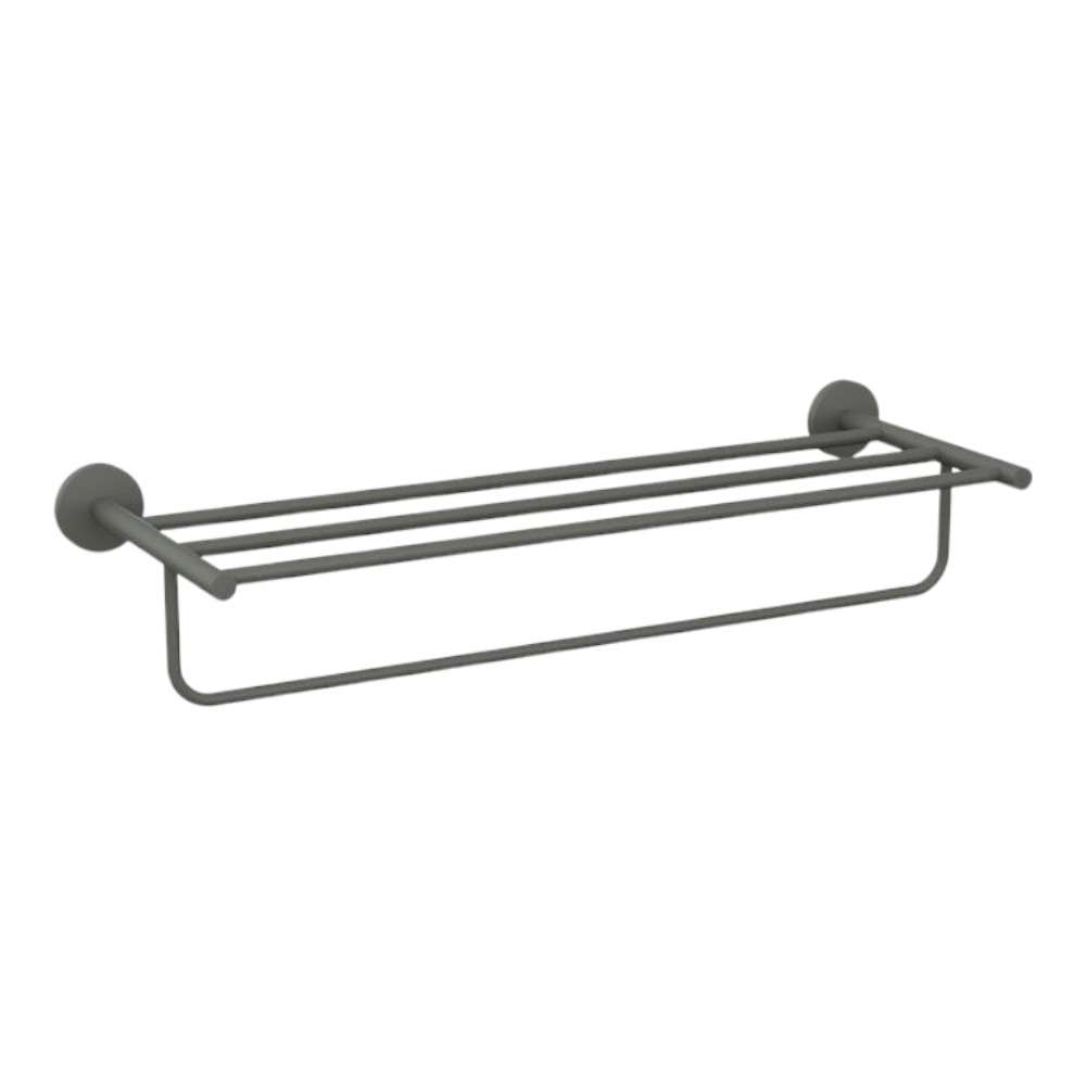 Jaquar 600 mm Stainless Steel Towel Shelf with Lower Hangers 7
