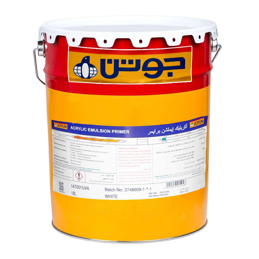 Jotun 20L Acrylic Emulsion Primer - White 1
